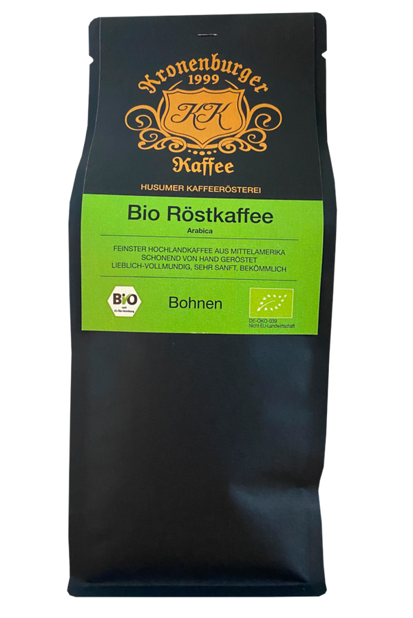 Bio - Röstkaffee ganze Bohne 500g
