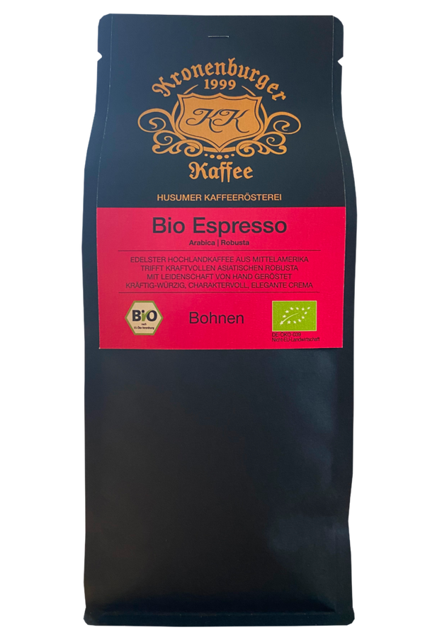 Bio - Espresso ganze Bohne 500g