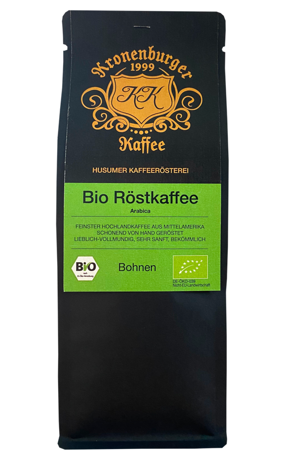Bio - Röstkaffee ganze Bohne 250g